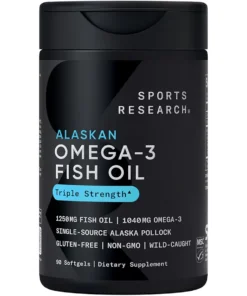 SR Alaskan Omega 3 Fish Oil 1250mg 90 Softgels