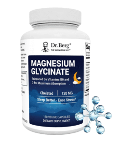 Dr. Berg Magnesium Glycinate 120mg 150 Capsules | Price in Bangladesh