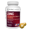 Dr. Berg Zinc With Magnesium, Vitamin D3 & Selenium 30mg 60 Capsules | Price in Bangladesh