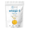 Micro Ingredients Omega-3 Fish Oil Burpless Lemon Flavor 240 Softgels | Price in Bangladesh