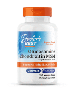Doctor's Best Glucosamine Chondroitin MSM + Hyaluronic Acid 150 Veggie Capsules | Price in Bangladesh