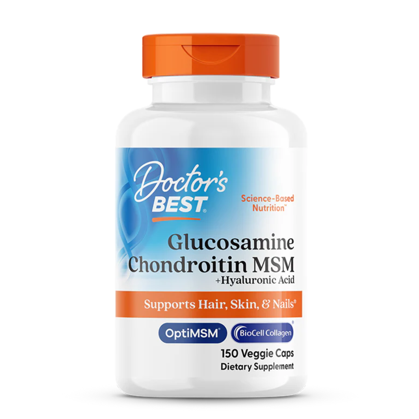 Doctor's Best Glucosamine Chondroitin MSM + Hyaluronic Acid 150 Veggie Capsules | Price in Bangladesh