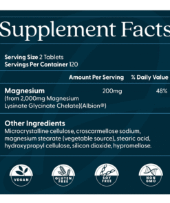 Doctor’s Best High Absorption Magnesium Glycinate Lysinate 200mg 240 Tablets | Price in Bangladesh