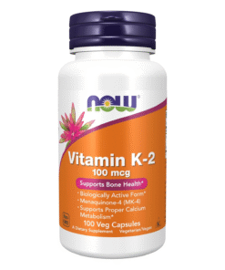 Now Vitamin K-2 100 mcg 100 Veg Capsules | Buy in Bangladesh