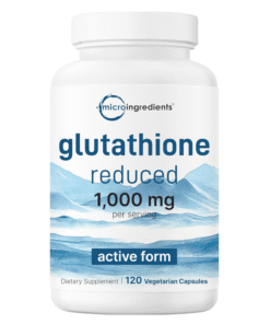 Micro Ingredients Glutathione Reduced 1000mg 120 Veggie Capsules | Buy in BD