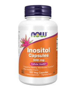 NOW Inositol Capsules 500mg 100 Veg Capsules | Buy in BD