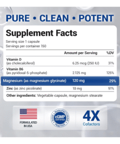 Dr. Berg Magnesium Glycinate 120mg 150 Capsules | Price in Bangladesh