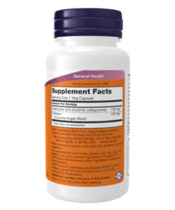 Now CoQ10 150 mg 100 Veg Capsules | Buy in Bangladesh