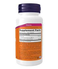 Now Vitamin K-2 100 mcg 100 Veg Capsules | Buy in Bangladesh