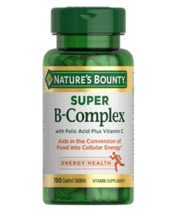 Nature’s Bounty Super B Complex Vitamins with Vitamin C & Folic Acid 150 Tablets | Price in Bangladesh