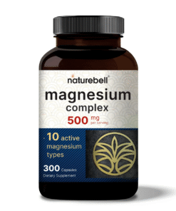 NatureBell Magnesium Complex Supplement 500mg 300 Capsules – Muscle & Nerve Support in Bangladesh