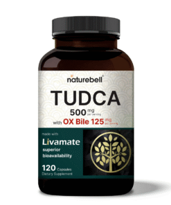 NatureBell TUDCA 500mg with Ox Bile 125mg 120 Capsules – Liver & Digestive Support in Bangladesh