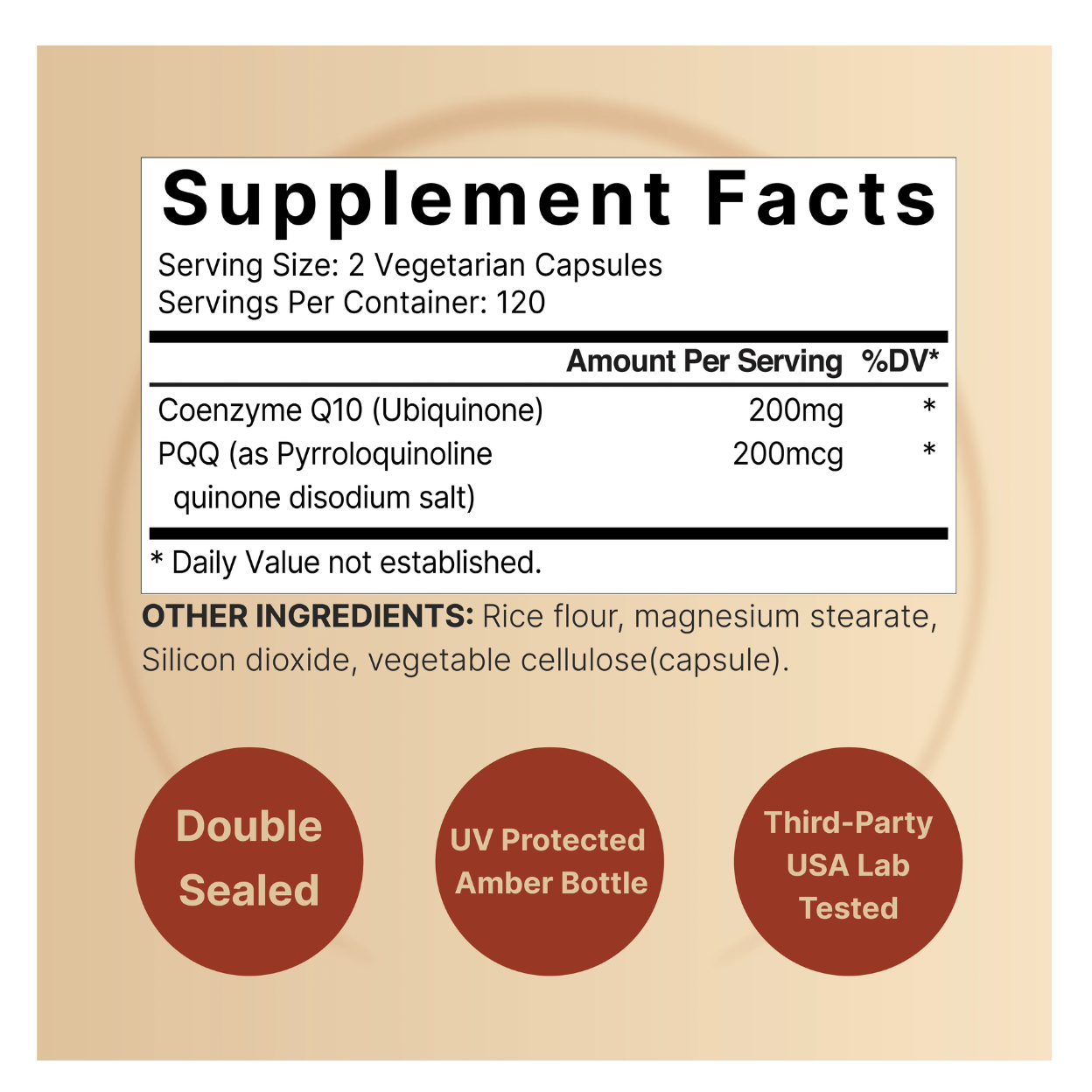 NatureBell CoQ10 Ubiquinone 200mg with PQQ 240 Veggie Capsules – Energy & Heart Support in Bangladesh